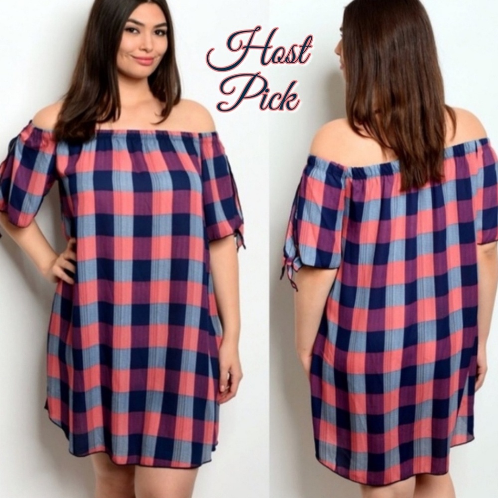 🌺NWT Checker/Plaid Dress